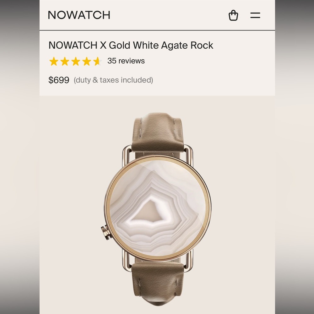 NOWATCH Rose Gold